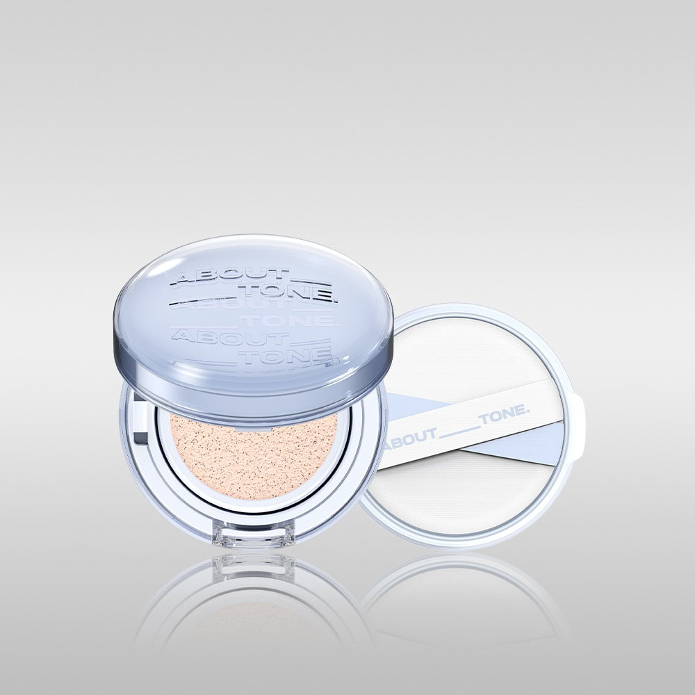 About Tone Water Layer Fit Cushion Puff 2p