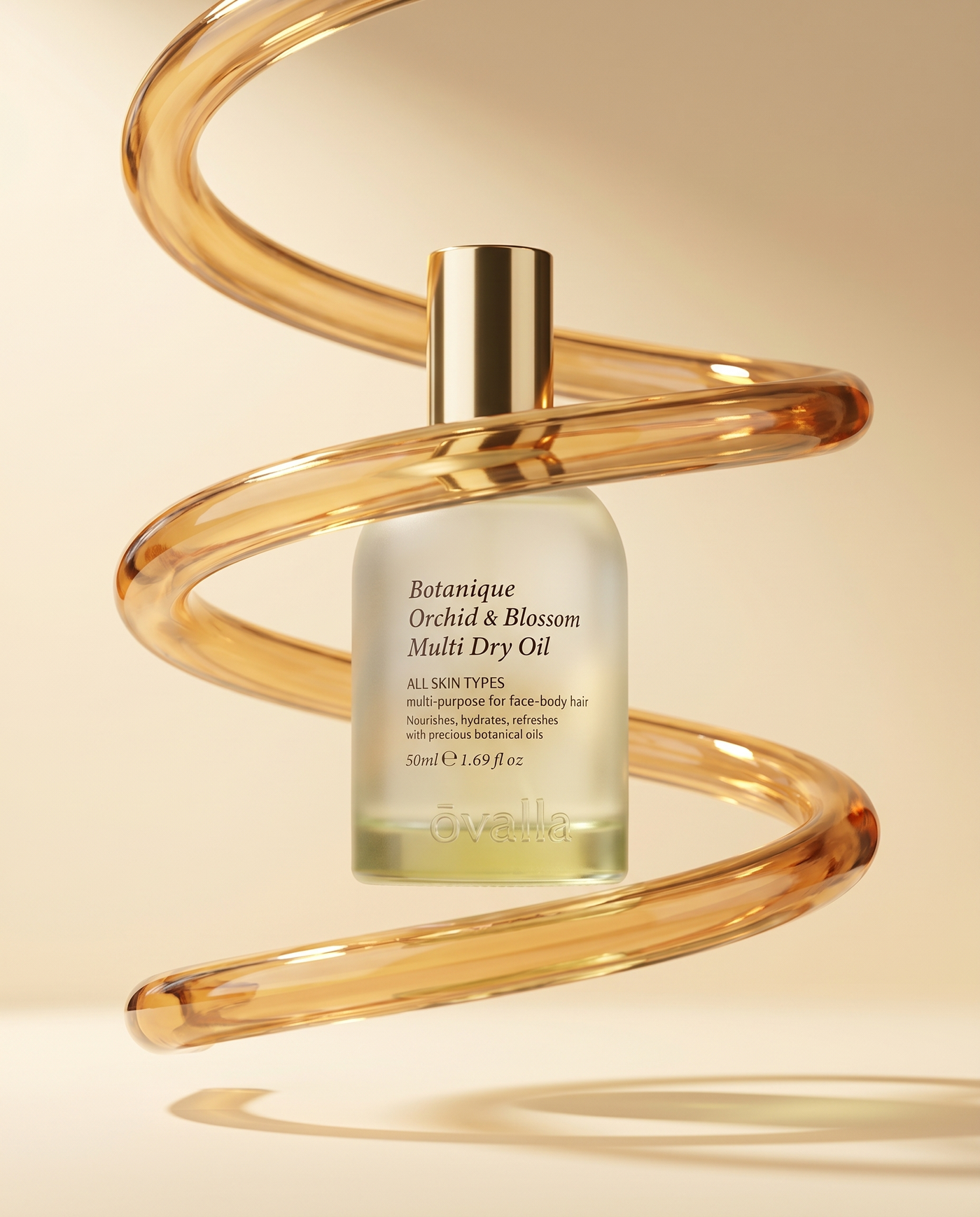 ovalla orchid blossom dry oil