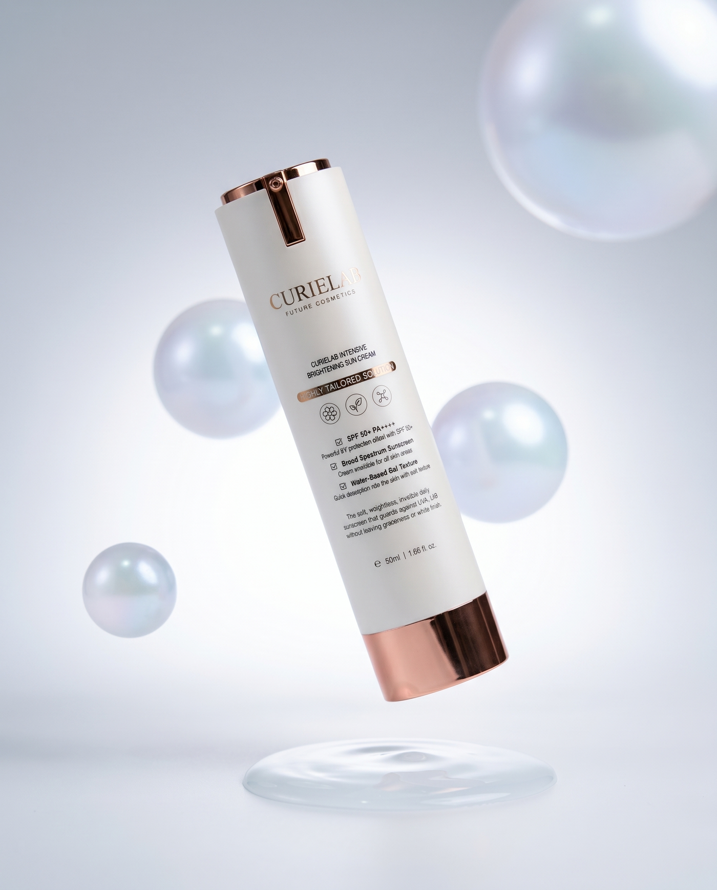 curi lab brightening sun cream