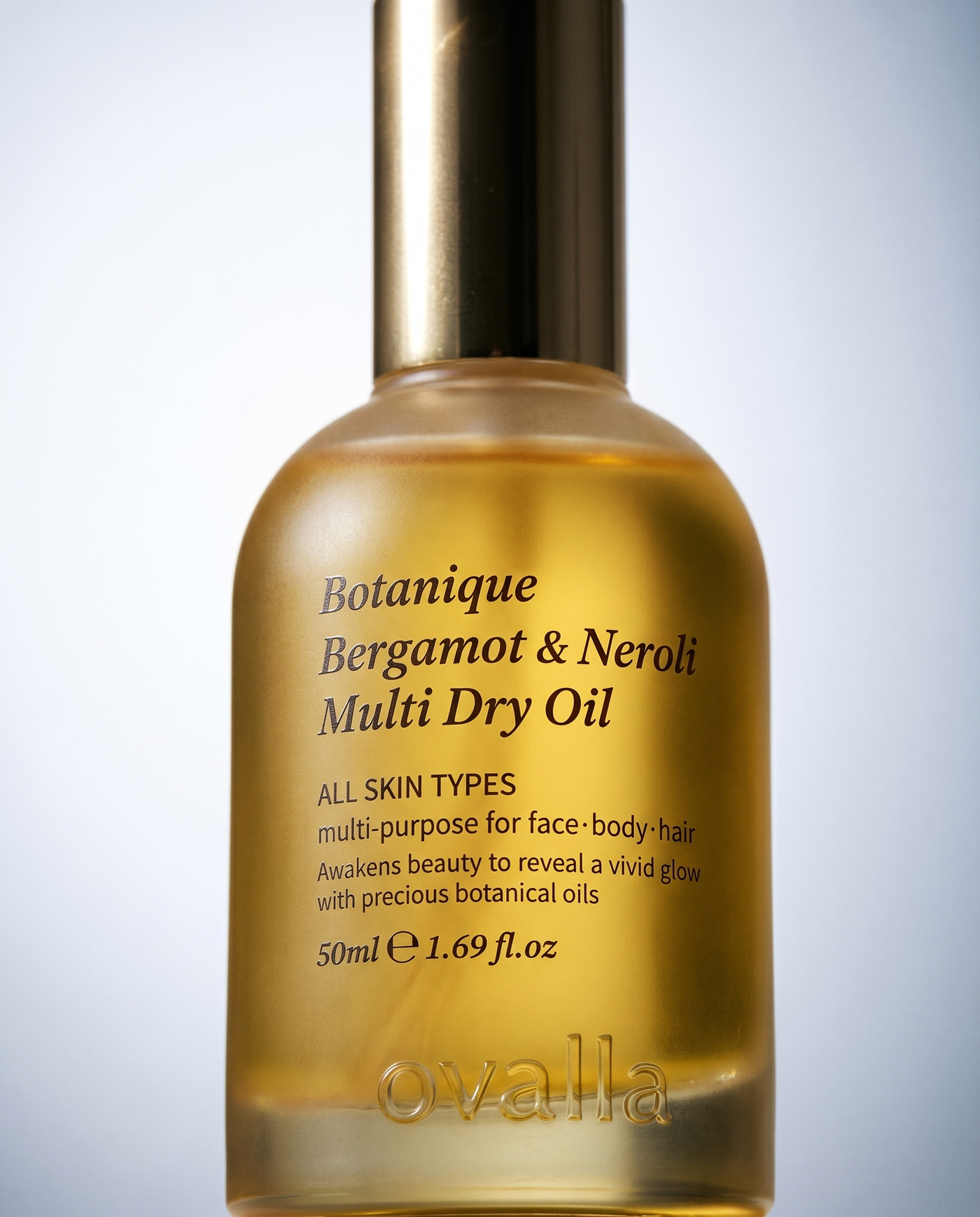 ovalla bergamot neroli dry oil
