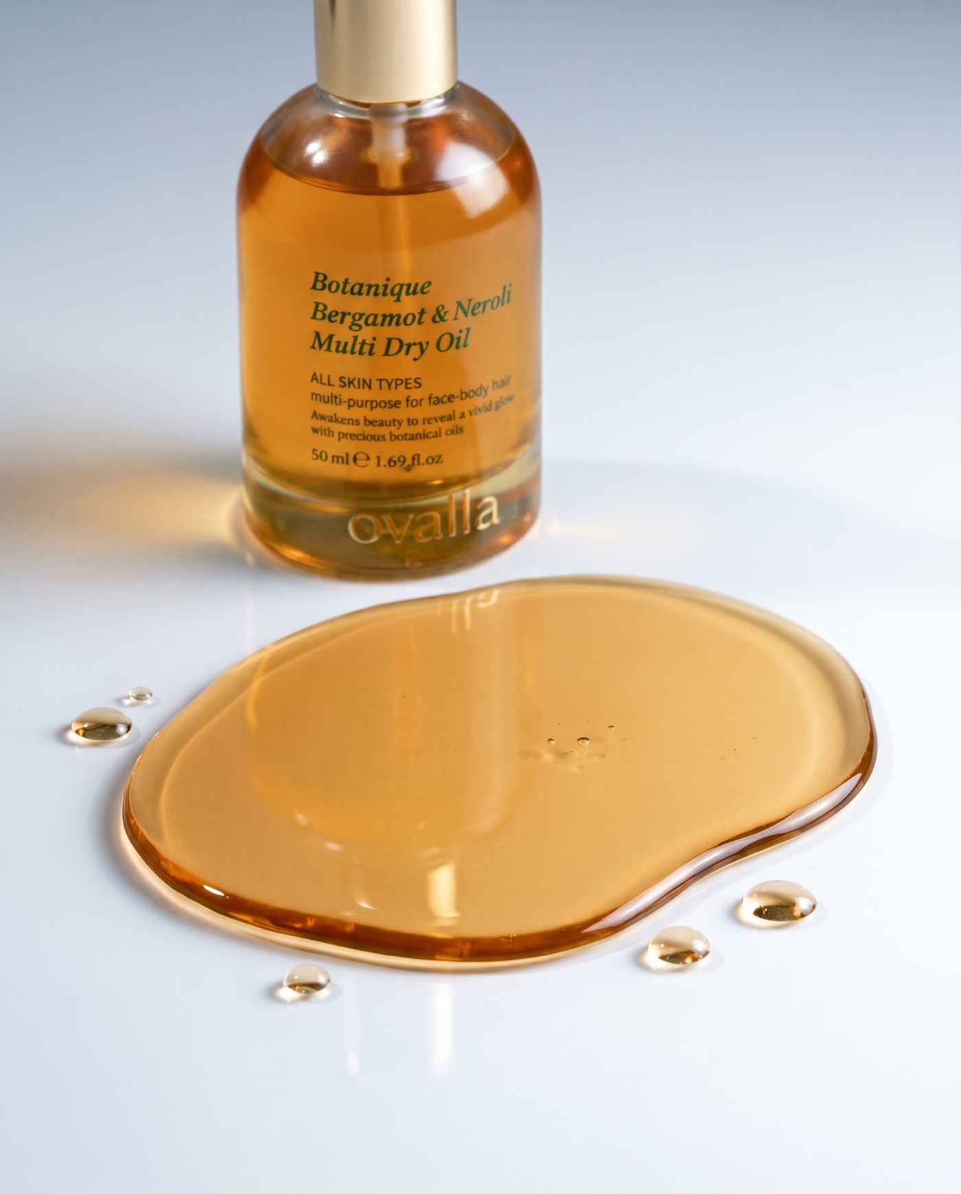 ovalla bergamot neroli dry oil