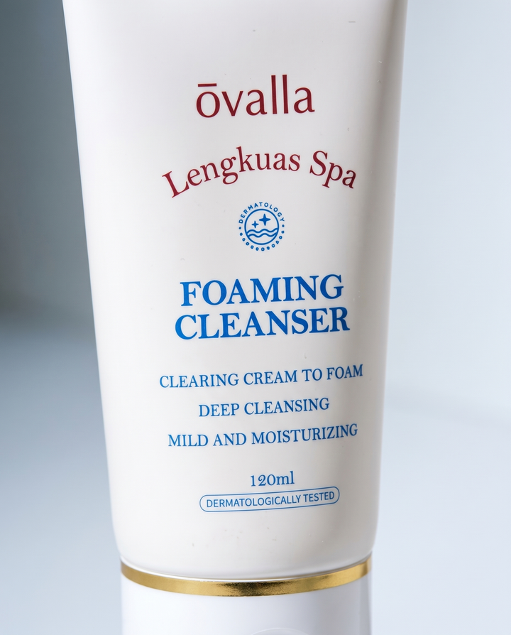Ovalla Lengkuas Spa Foaming Cleanser